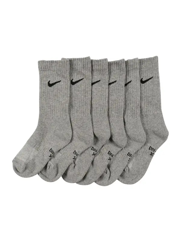 NIKE NIKE Čarape  siva melange / crna