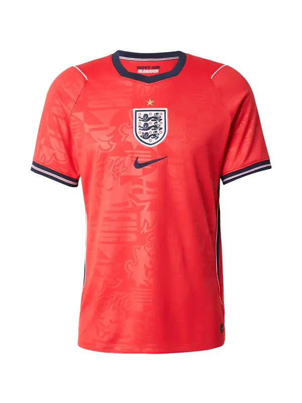 NIKE NIKE Dres 'England Away'  noćno plava / crvena / svijetlocrvena / bijela