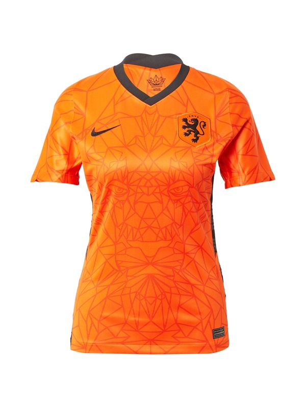 NIKE NIKE Dres 'Netherlands 2020 Stadium Home'  narančasta / crna