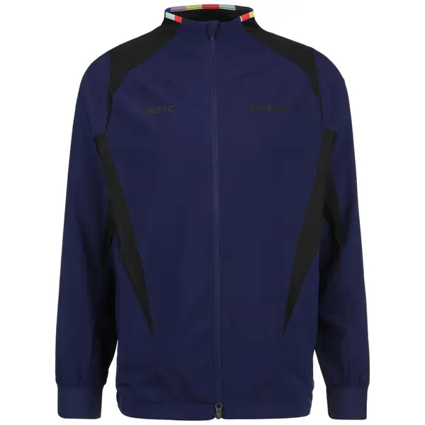 NIKE NIKE Jakna za vježbanje 'F.C. AWF'  tamno plava / crna