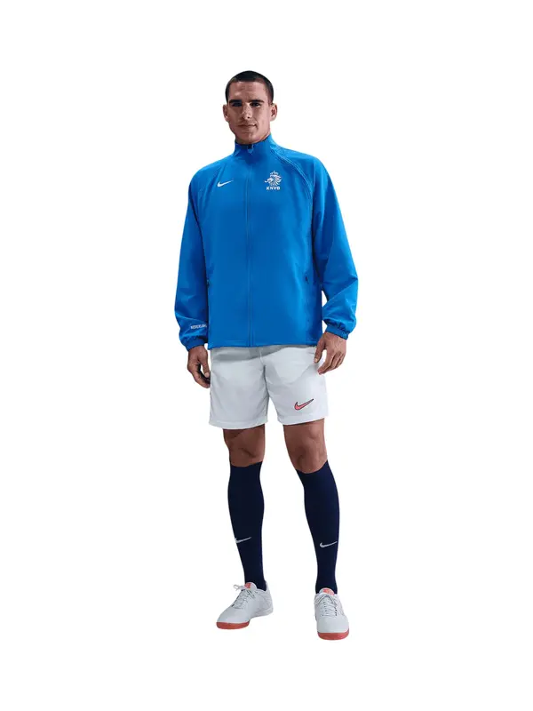 NIKE NIKE Jakna za vježbanje  kraljevsko plava / bijela