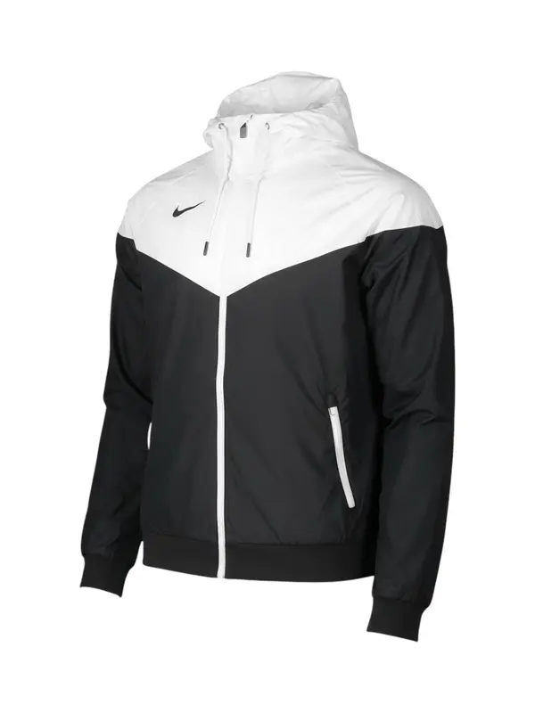 NIKE NIKE Sportska jakna 'Authentic'  crna / bijela