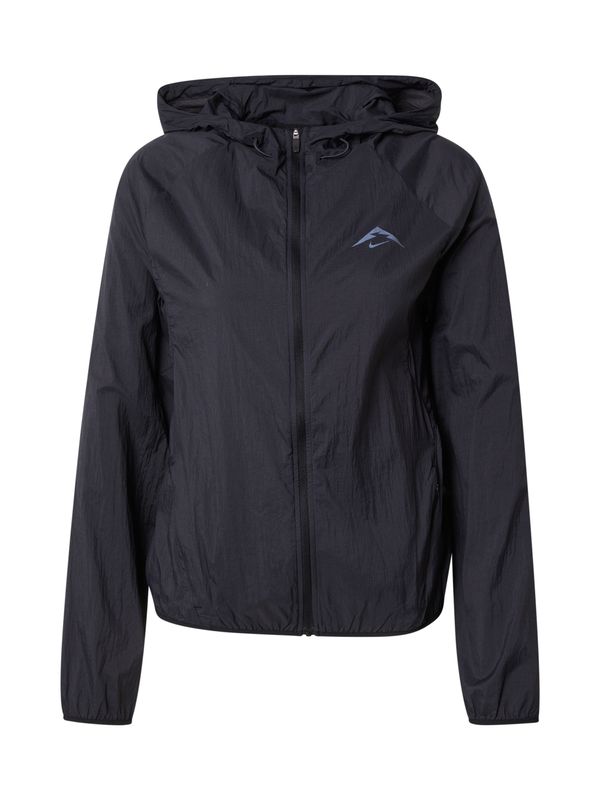NIKE NIKE Sportska jakna 'TRAIL'  crna