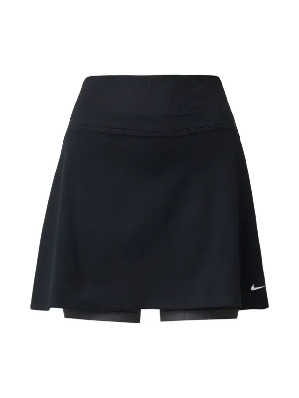 NIKE NIKE Sportska suknja 'ONE'  tamo siva / crna / bijela