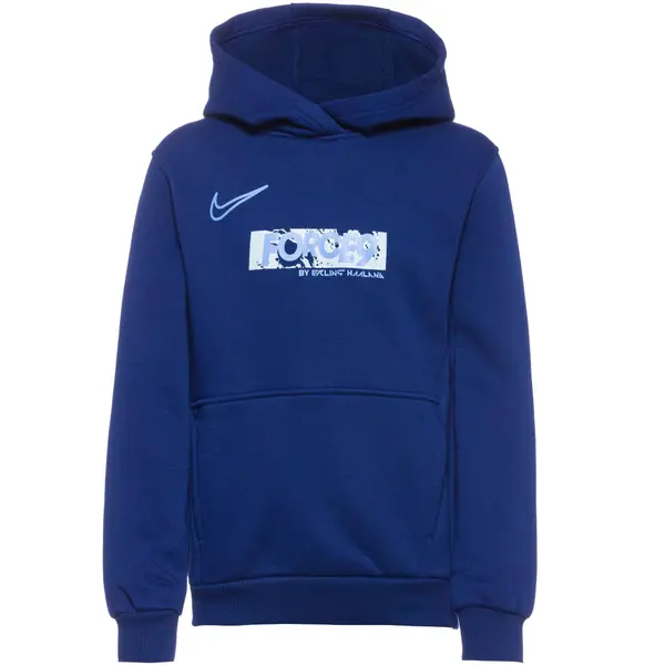 NIKE NIKE Sportska sweater majica 'Academy25 Erling Haaland'  mornarsko plava / svijetloplava / bijela