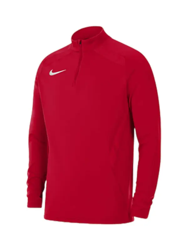 NIKE NIKE Sportska sweater majica  crvena / bijela