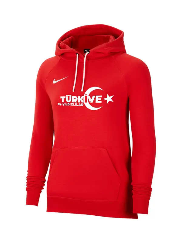 NIKE NIKE Sportska sweater majica  crvena / bijela