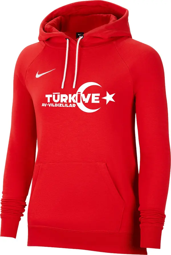 NIKE NIKE Sportska sweater majica  crvena / bijela