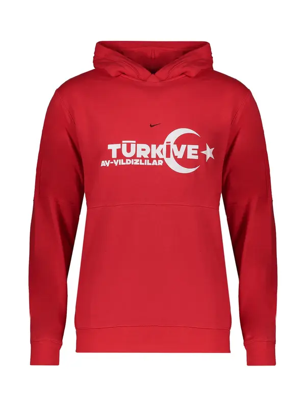 NIKE NIKE Sportska sweater majica  crvena / crna / bijela