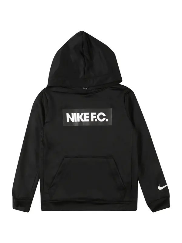 NIKE NIKE Sportska sweater majica 'FC Libero'  crna / bijela