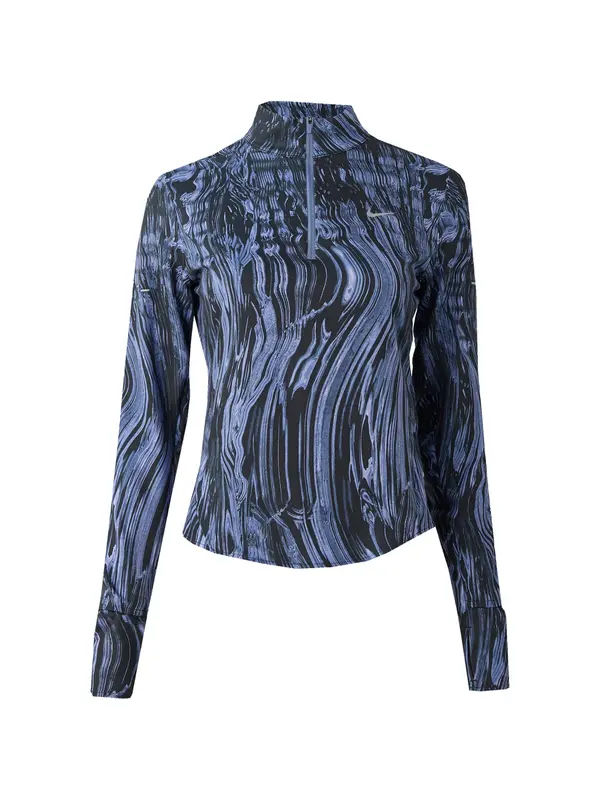 NIKE NIKE Sportska sweater majica  mornarsko plava / indigo / svijetloplava
