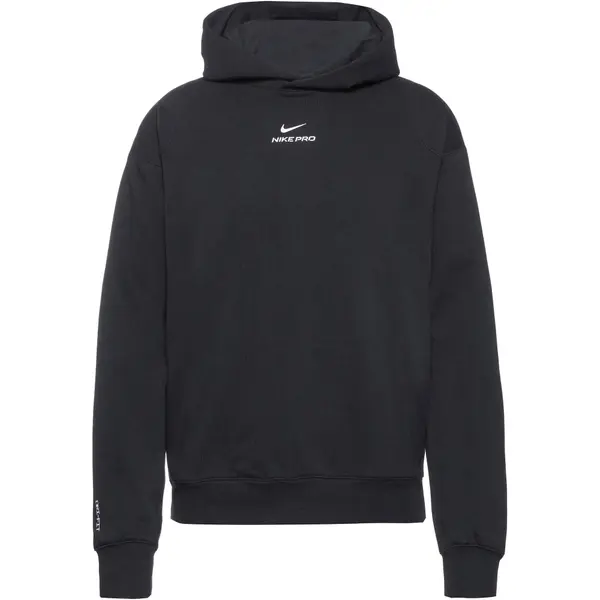 NIKE NIKE Sportska sweater majica 'NPT'  crna / bijela