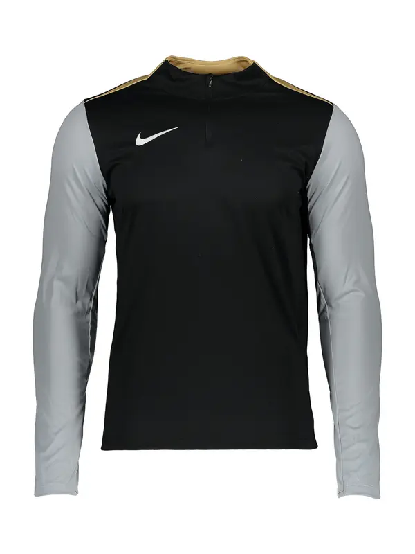NIKE NIKE Sportska sweater majica  siva / crna