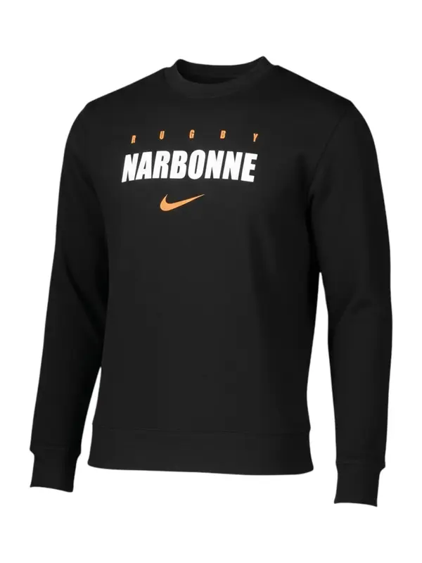NIKE NIKE Sportska sweater majica 'Team Club'  narančasta / crna / bijela