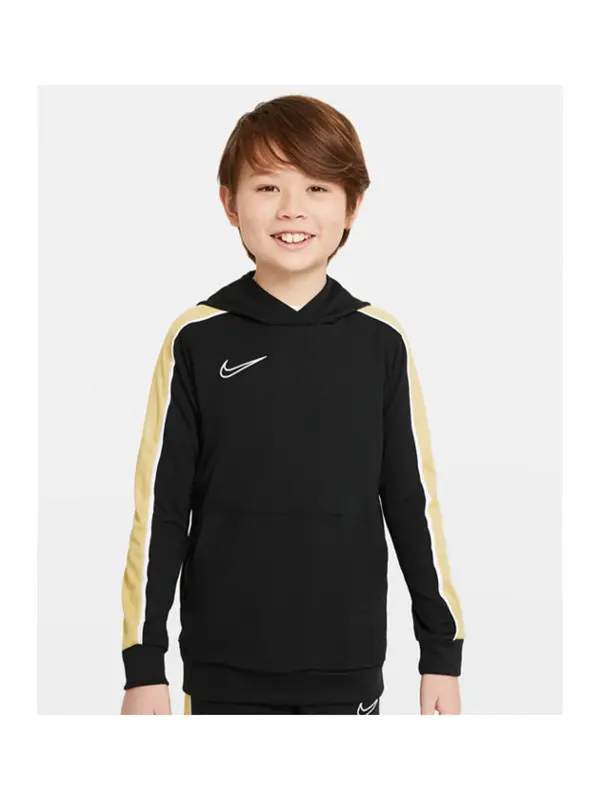 NIKE NIKE Sportska sweater majica  žuta / crna / bijela