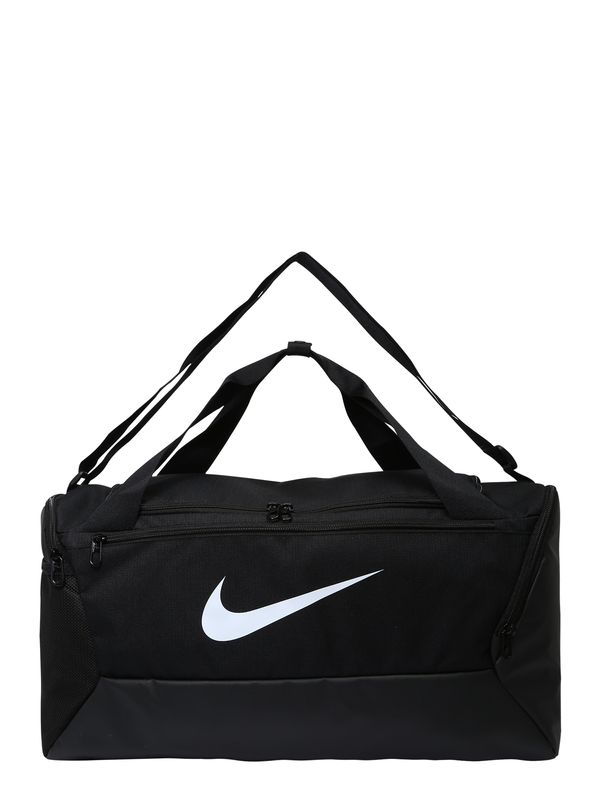 NIKE NIKE Sportska torba 'Brasilia 9.5'  crna / bijela