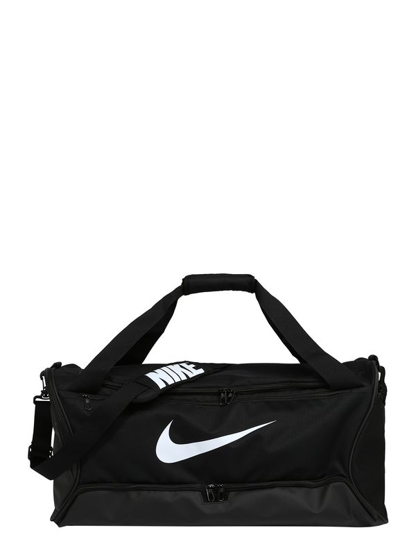 NIKE NIKE Sportska torba 'Brasilia 9.5'  crna / bijela