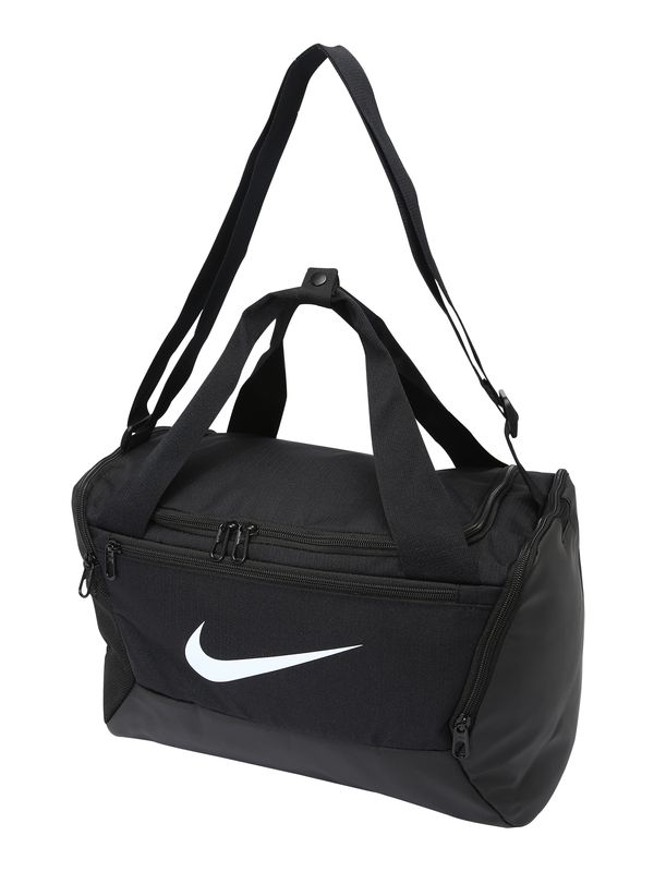NIKE NIKE Sportska torba 'Brasilia 9.5'  crna / bijela