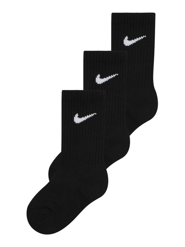 NIKE NIKE Sportske čarape 'CREW'  crna / bijela