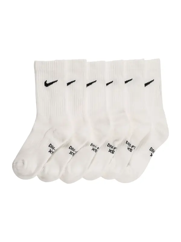NIKE NIKE Sportske čarape  crna / bijela