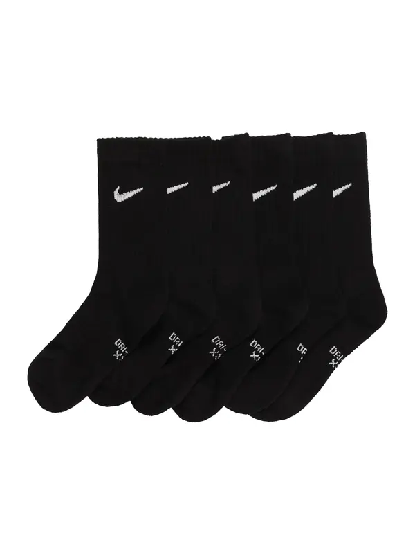 NIKE NIKE Sportske čarape  crna / bijela