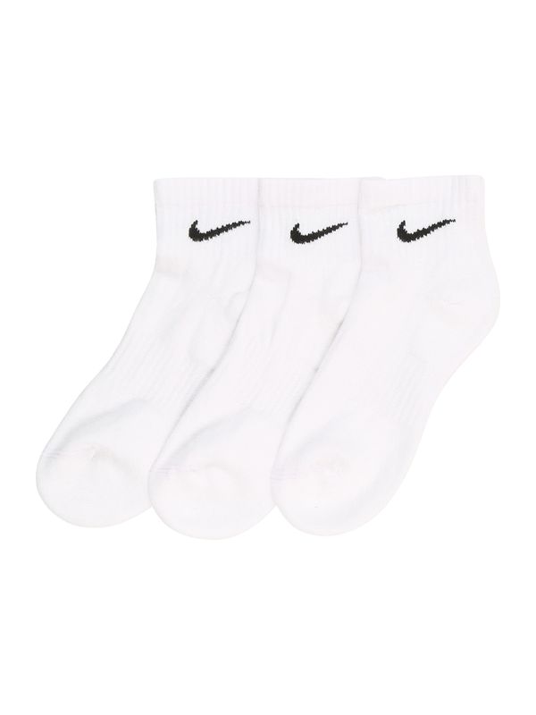 NIKE NIKE Sportske čarape 'EVERYDAY CUSH'  crna / bijela