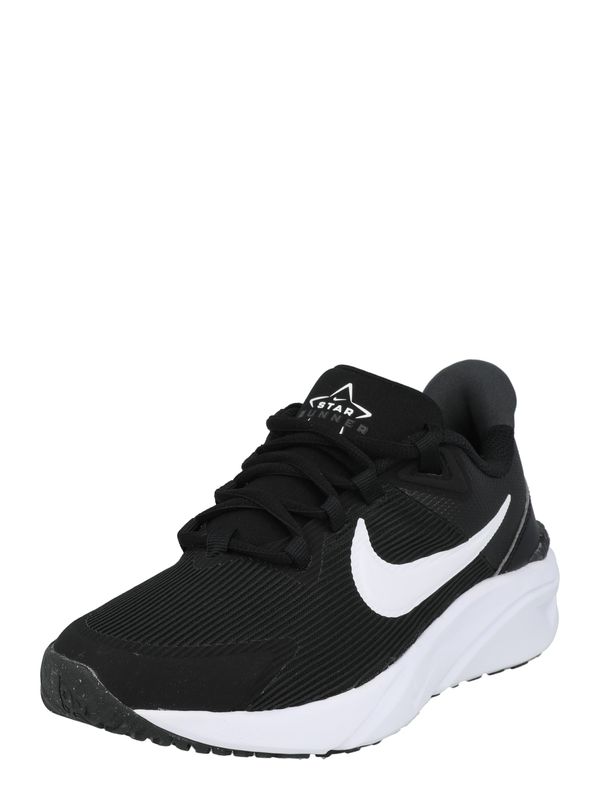 NIKE NIKE Sportske cipele 'Star Runner 4'  crna / bijela