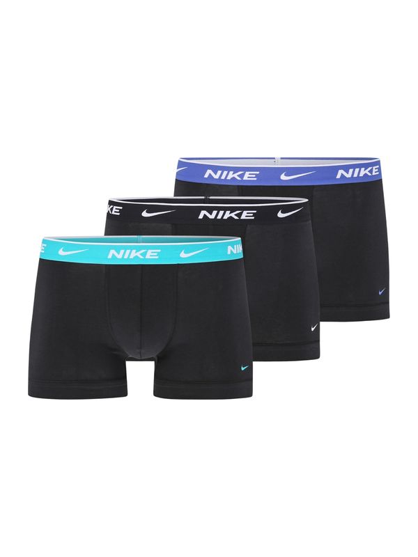 NIKE NIKE Sportske gaće  akvamarin / ljubičasto plava / crna / bijela
