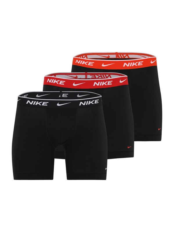NIKE NIKE Sportske gaće  crvena / crna / bijela