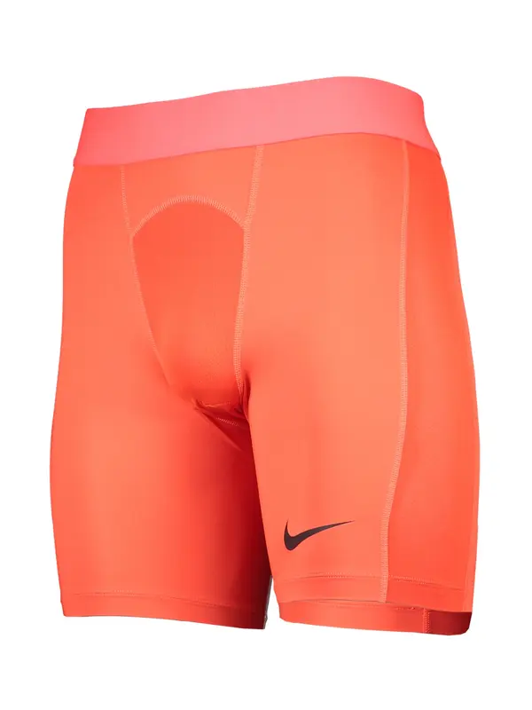 NIKE NIKE Sportske gaće  narančasto crvena / crna