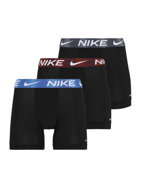 NIKE NIKE Sportske gaće  nebesko plava / siva / crna