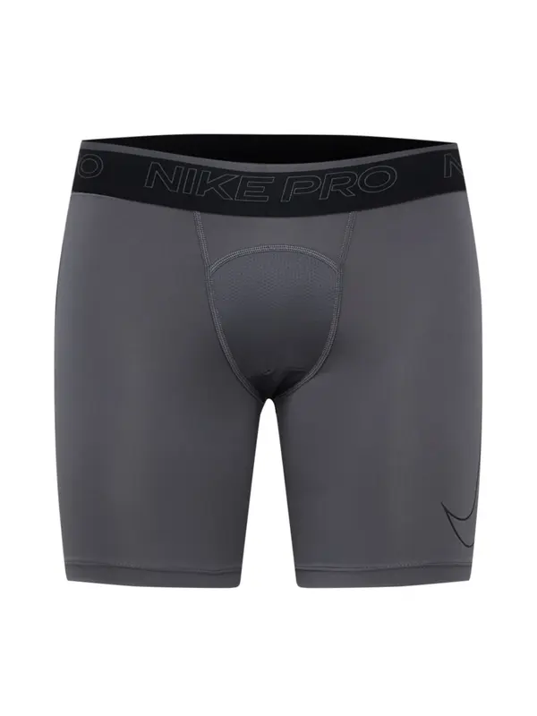 NIKE NIKE Sportske gaće  tamo siva / crna