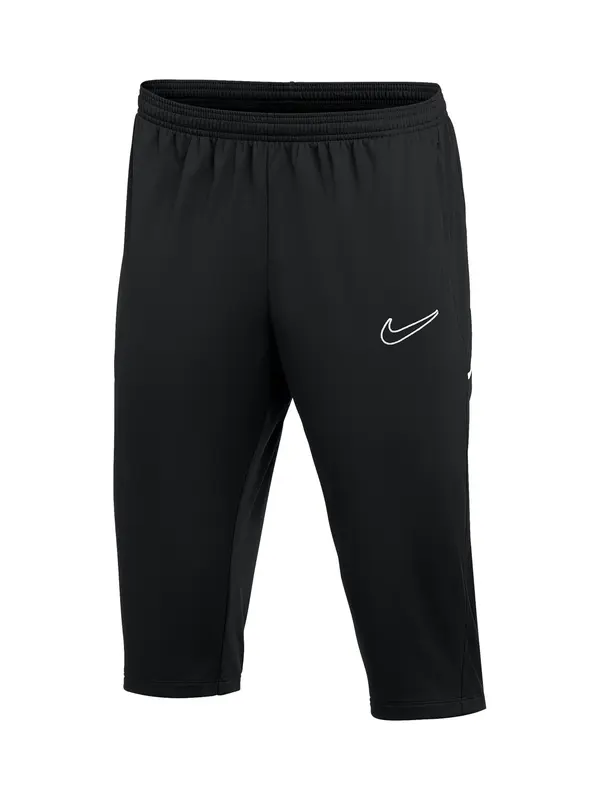 NIKE NIKE Sportske hlače 'Academy 25 3/4'  crna / prljavo bijela