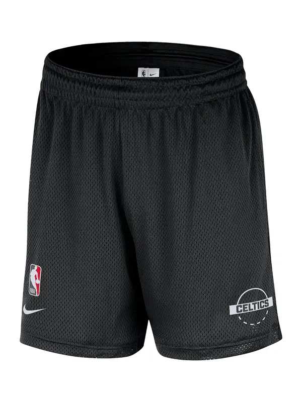 NIKE NIKE Sportske hlače 'Boston Celtics Openhole'  miks boja / crna