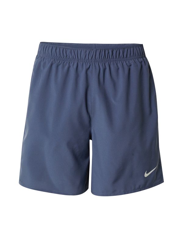 NIKE NIKE Sportske hlače 'CHALLENGER'  safirno plava / srebrno siva