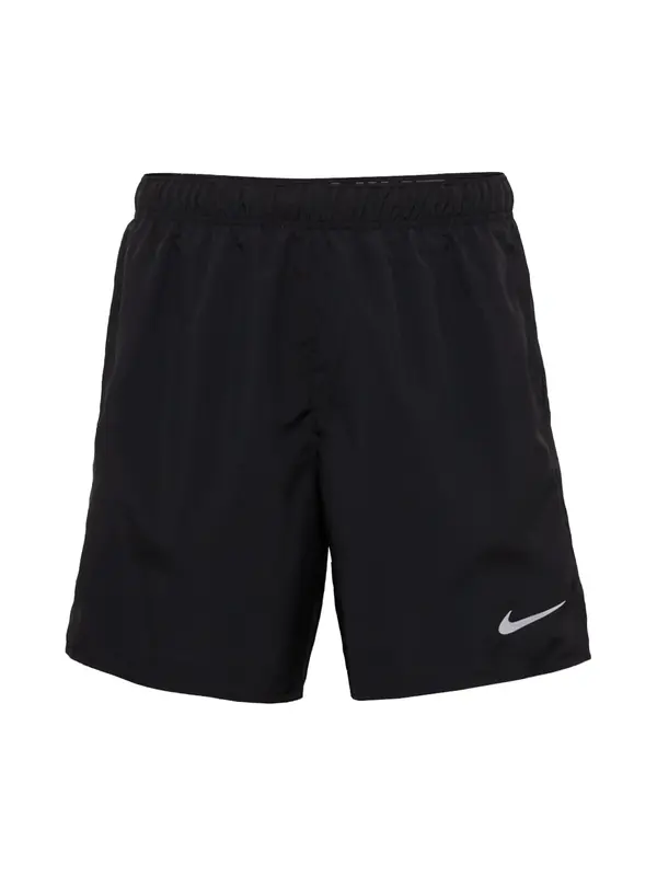 NIKE NIKE Sportske hlače 'Challenger'  srebrno siva / crna
