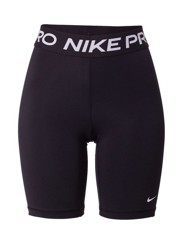 NIKE NIKE Sportske hlače  crna / bijela