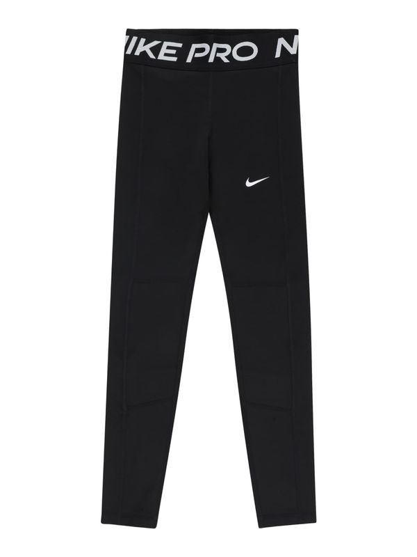 NIKE NIKE Sportske hlače  crna / bijela