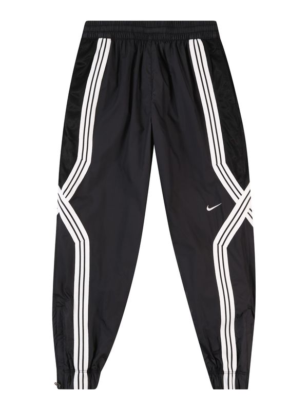 NIKE NIKE Sportske hlače 'CROSSOVER'  crna / bijela