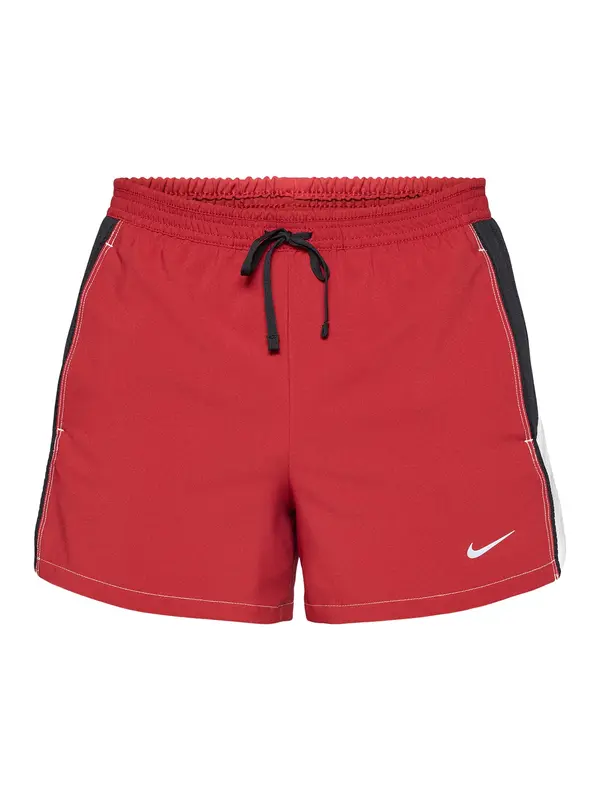 NIKE NIKE Sportske hlače  crvena / crna