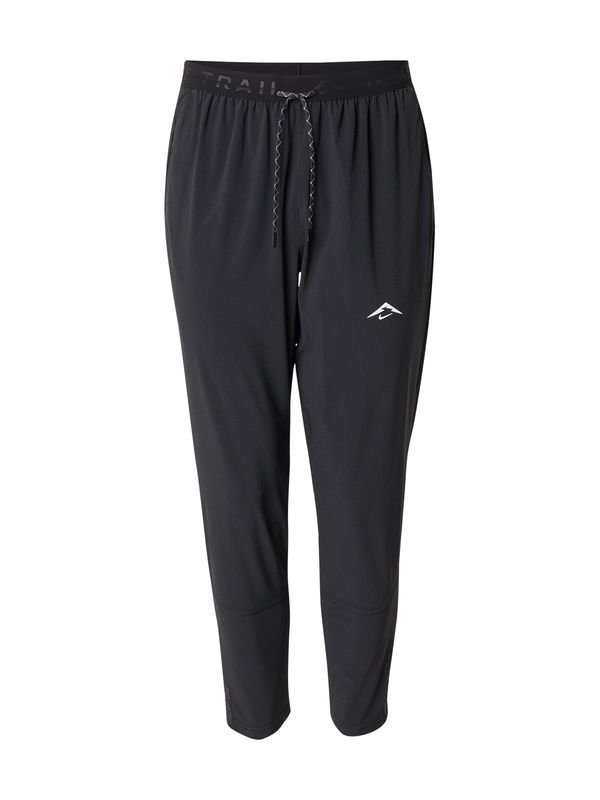 NIKE NIKE Sportske hlače 'DAWN RANGE'  svijetlosiva / crna