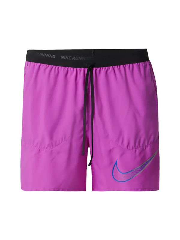 NIKE NIKE Sportske hlače 'ENERGY'  plava / siva / neonsko ljubičasta