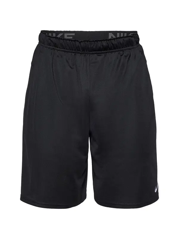 NIKE NIKE Sportske hlače 'FLEX'  crna / bijela