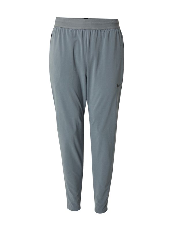 NIKE NIKE Sportske hlače 'Flex Rep'  bazalt siva / crna
