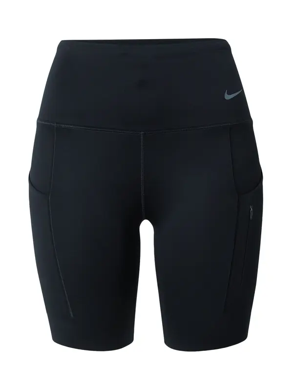 NIKE NIKE Sportske hlače 'Go'  svijetloplava / crna
