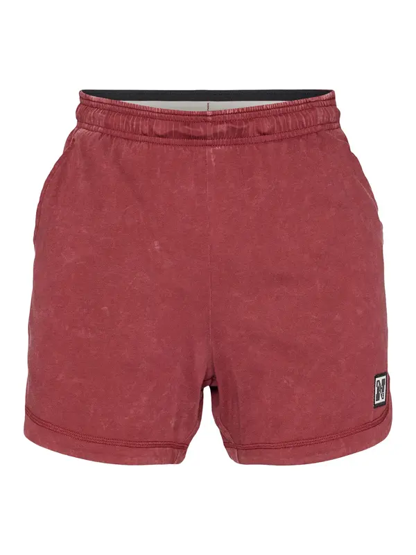 NIKE NIKE Sportske hlače 'HERITAGE'  tamno crvena / crna