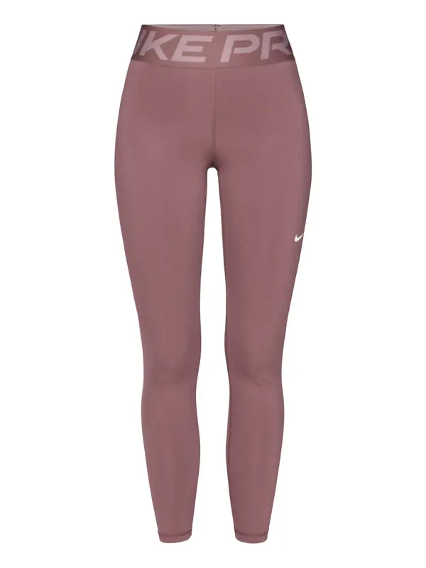 NIKE NIKE Sportske hlače  lila / sivkasto ljubičasta (mauve) / bijela