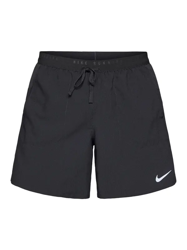 NIKE NIKE Sportske hlače 'M NK DF STRIDE 7IN BF SHORT'  crna / bijela