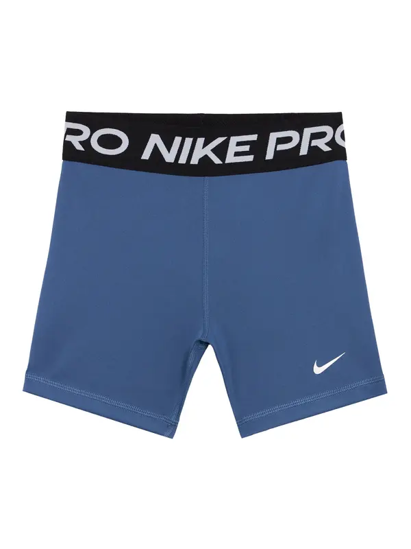 NIKE NIKE Sportske hlače 'Nike Pro'  mornarsko plava / bijela