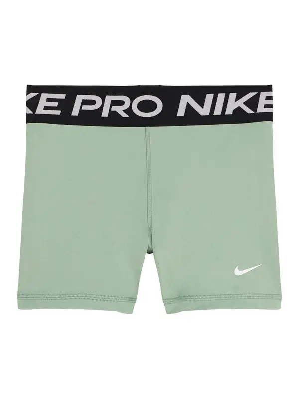 NIKE NIKE Sportske hlače 'Nike Pro'  pastelno zelena / bijela